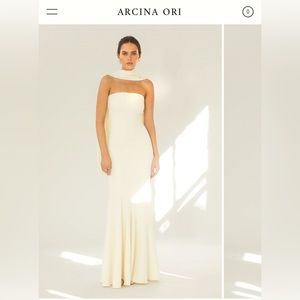 ARCINA ORI JULIANA DRESS IVORY